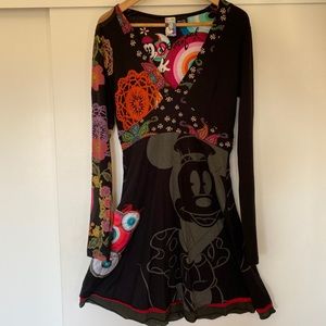 Desigual Disney themed dress. Like new.